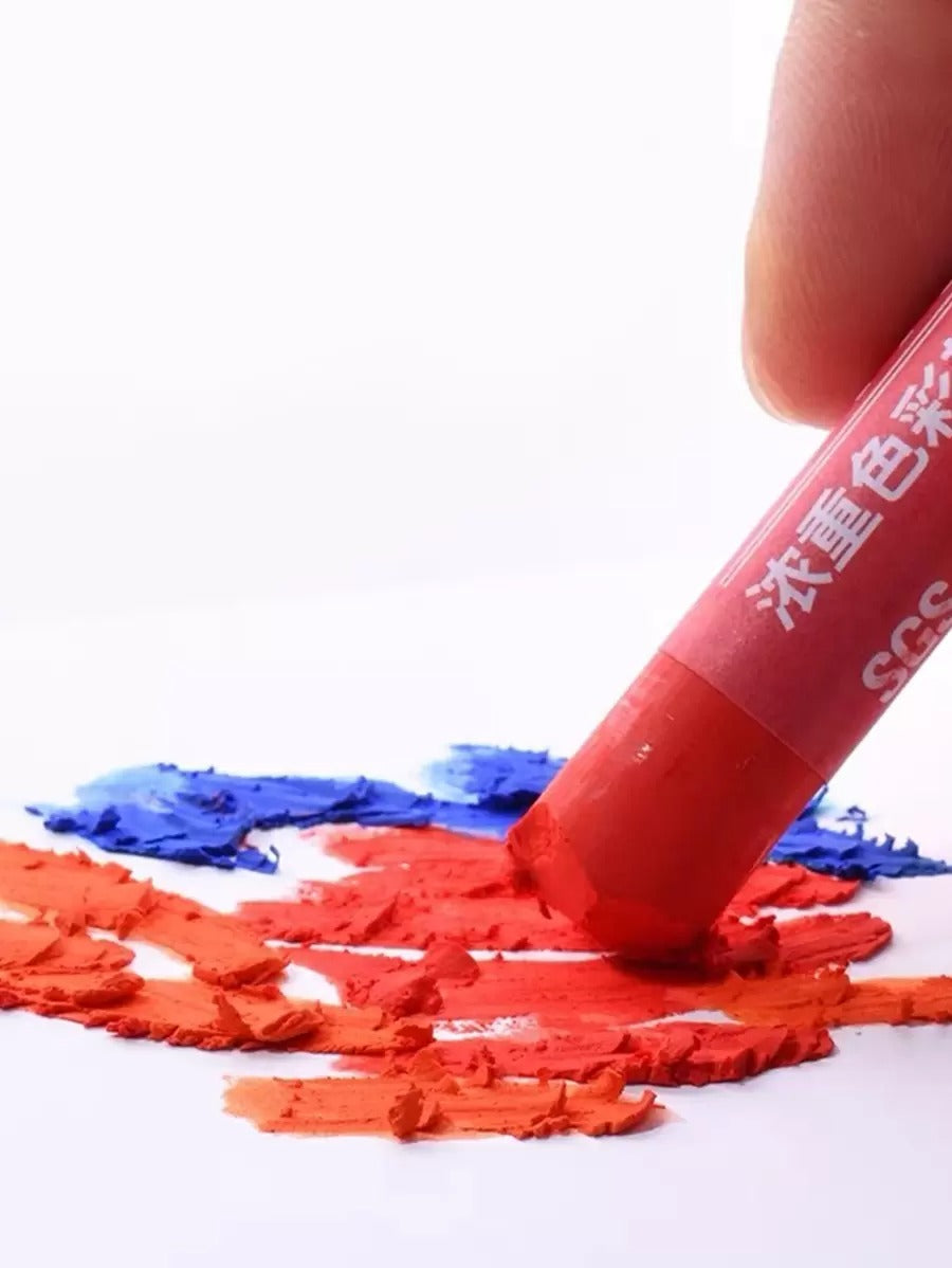 25 pezzi Matite colorate, pastelli a olio morbidi per bambini, ritorno a scuola, forniture scolastiche