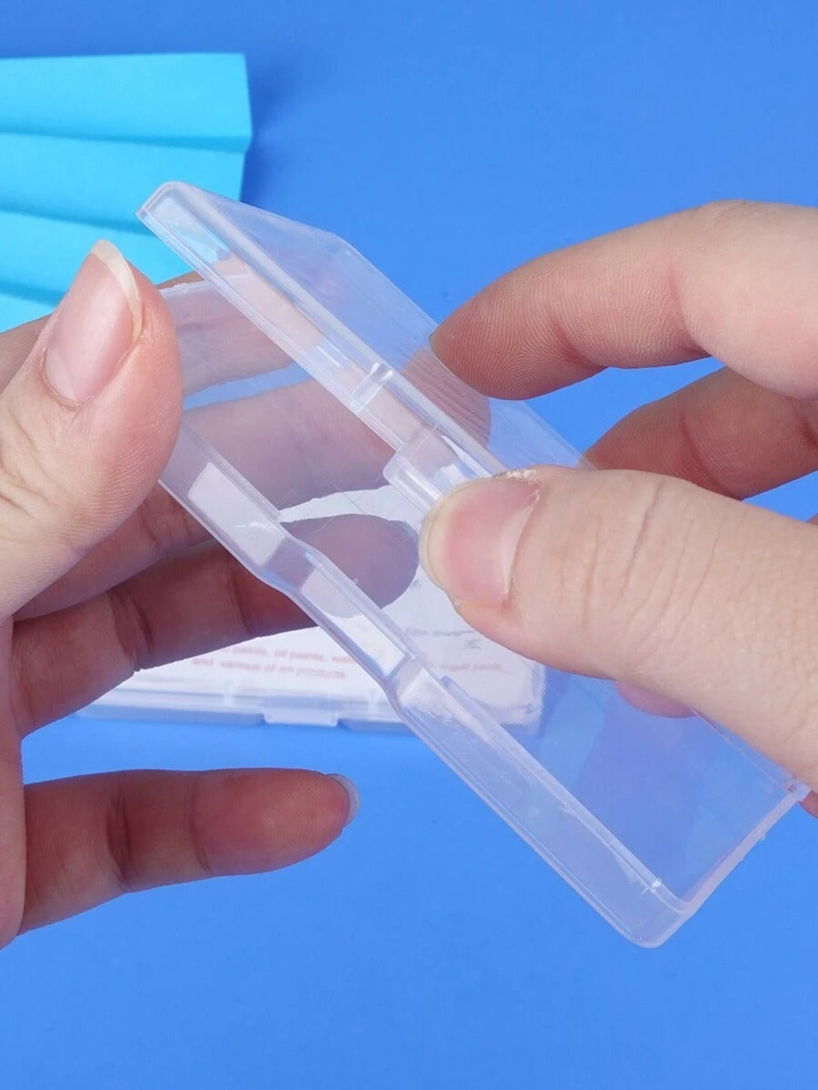 Pezzo trasparente rettangolare PP Scatola per Carta stoccaggio O imballaggio , componente stoccaggio