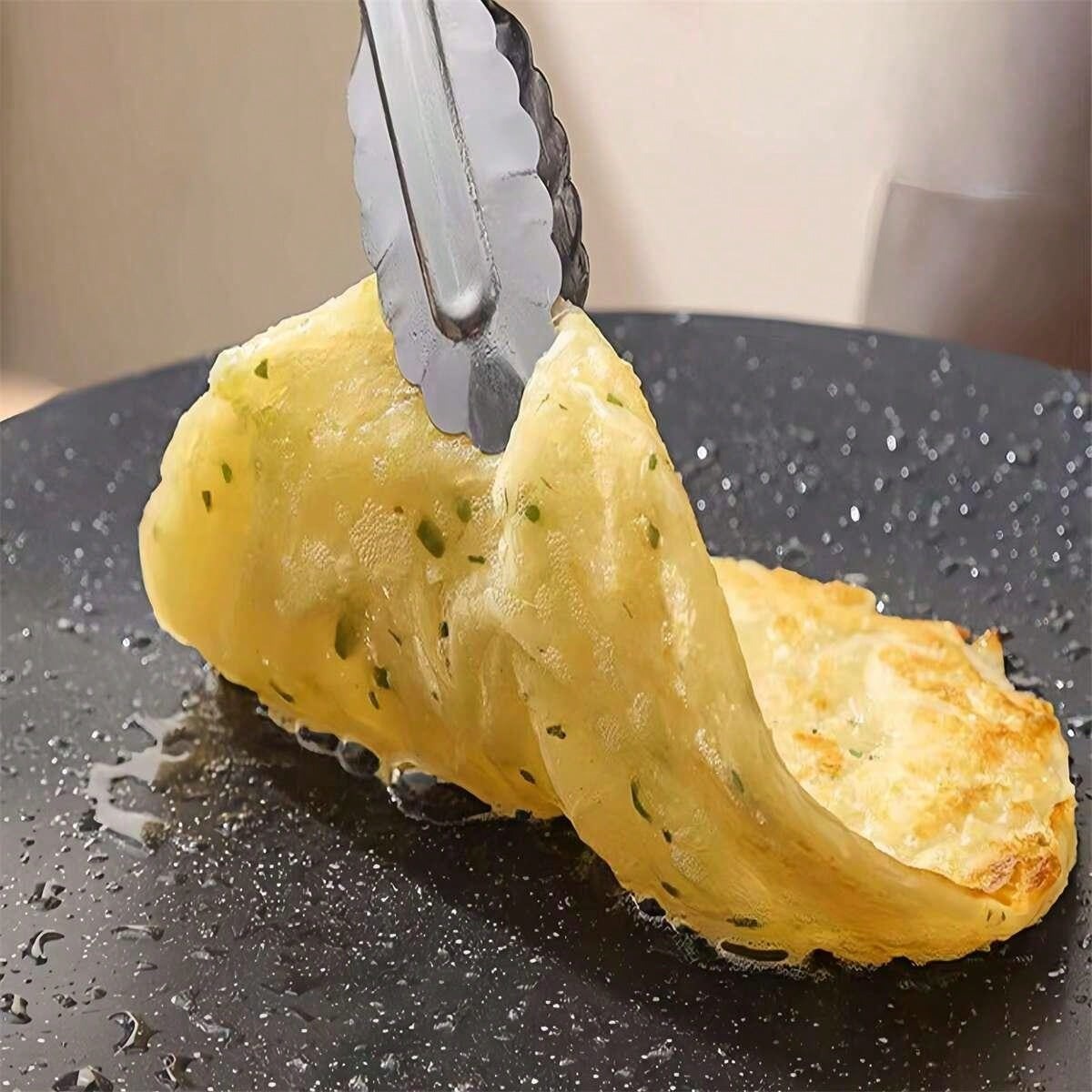 Padella In Ghisa Antiaderente (con Borsa Per Il Trasporto) E Teglia Per Pizza, Padella Per Grigliare Con Doppio Manico Antiaderente, Per Dosa, Cornbread, Padella Per Grigliare Rotonda, Padella Per Grigliare Circolare, Con Manico