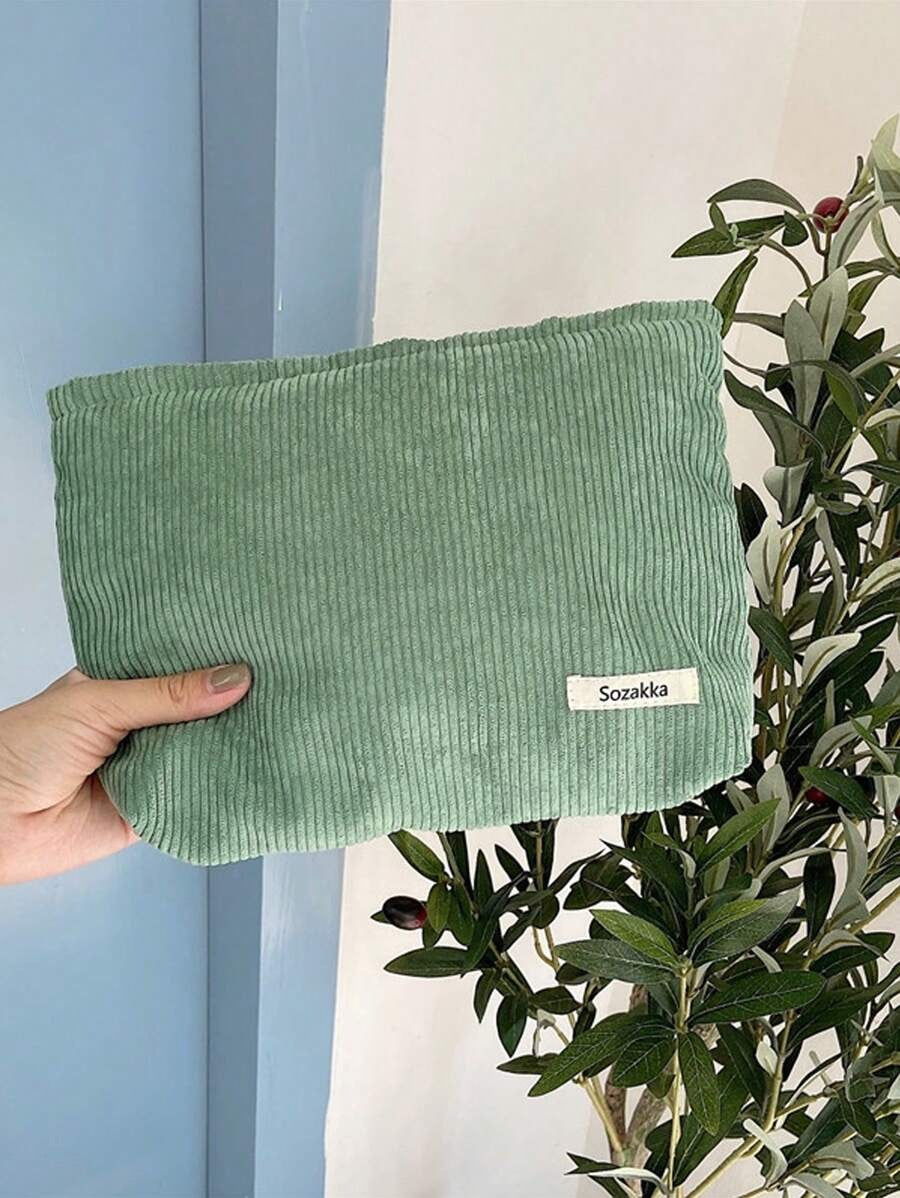 Borsa trucco con cerniera (senza ciondolo a forma di pollo), decorazione per camera da letto, bagno, soggiorno, scrivania, accessori da viaggio