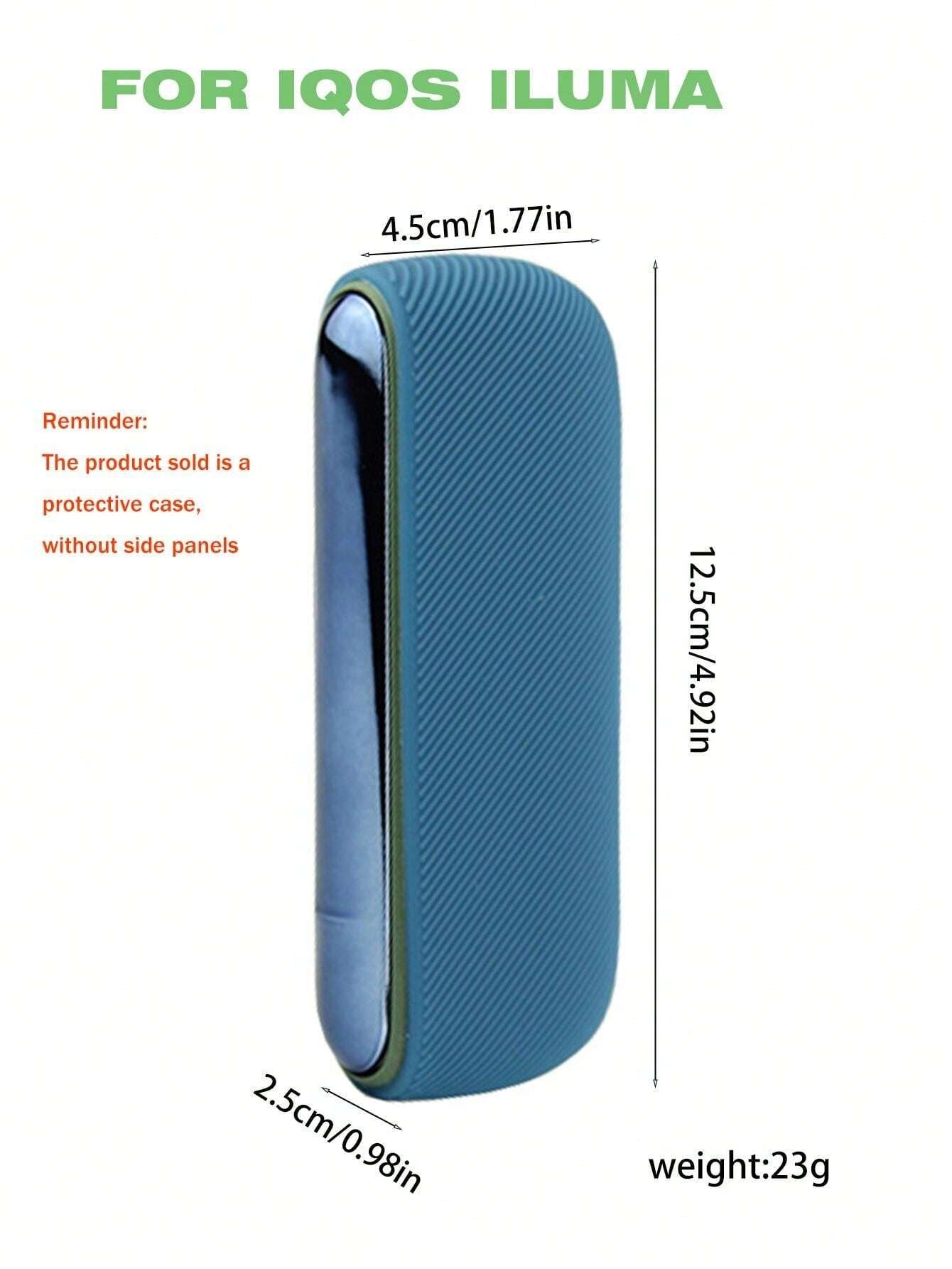 1 pezzo Accessori decorativi in silicone di vari colori per custodia IQOS ILUMA, accessori per sigarette elettroniche, non per 3.0duo, confezione regalo