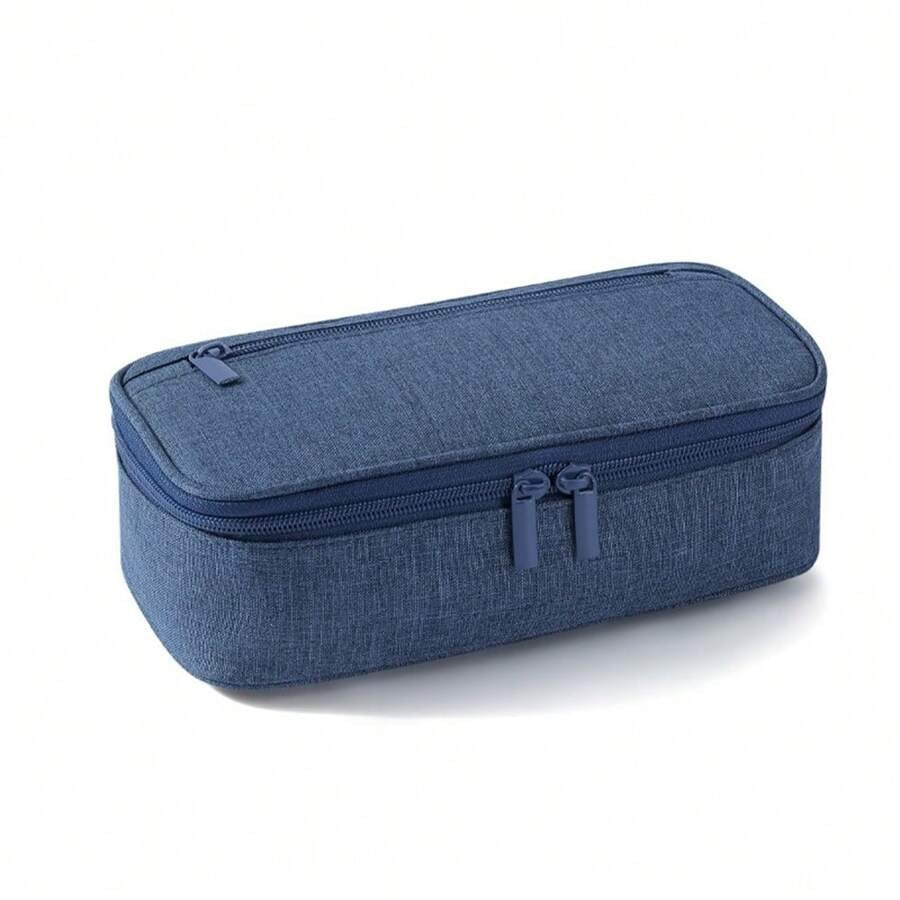 Grande astuccio portamatite, custodia per penne da studio, astuccio esclusivo per matite, borsa portamatite, adatto per forniture scolastiche e da ufficio, articoli essenziali per il ritorno a scuola