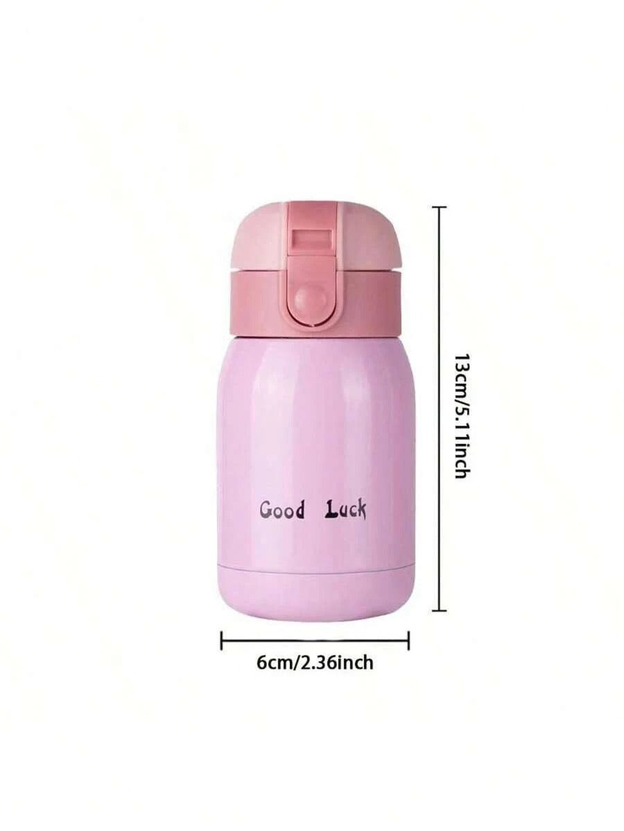 Tazza a Vuoto Mini Lucky da 200ml, Bottiglia a Vuoto in Acciaio Inossidabile, Tazza da Caffè, Borraccia Termica da Viaggio, Bottiglia Termica in Acciaio Inossidabile, Tazza Termica da Viaggio