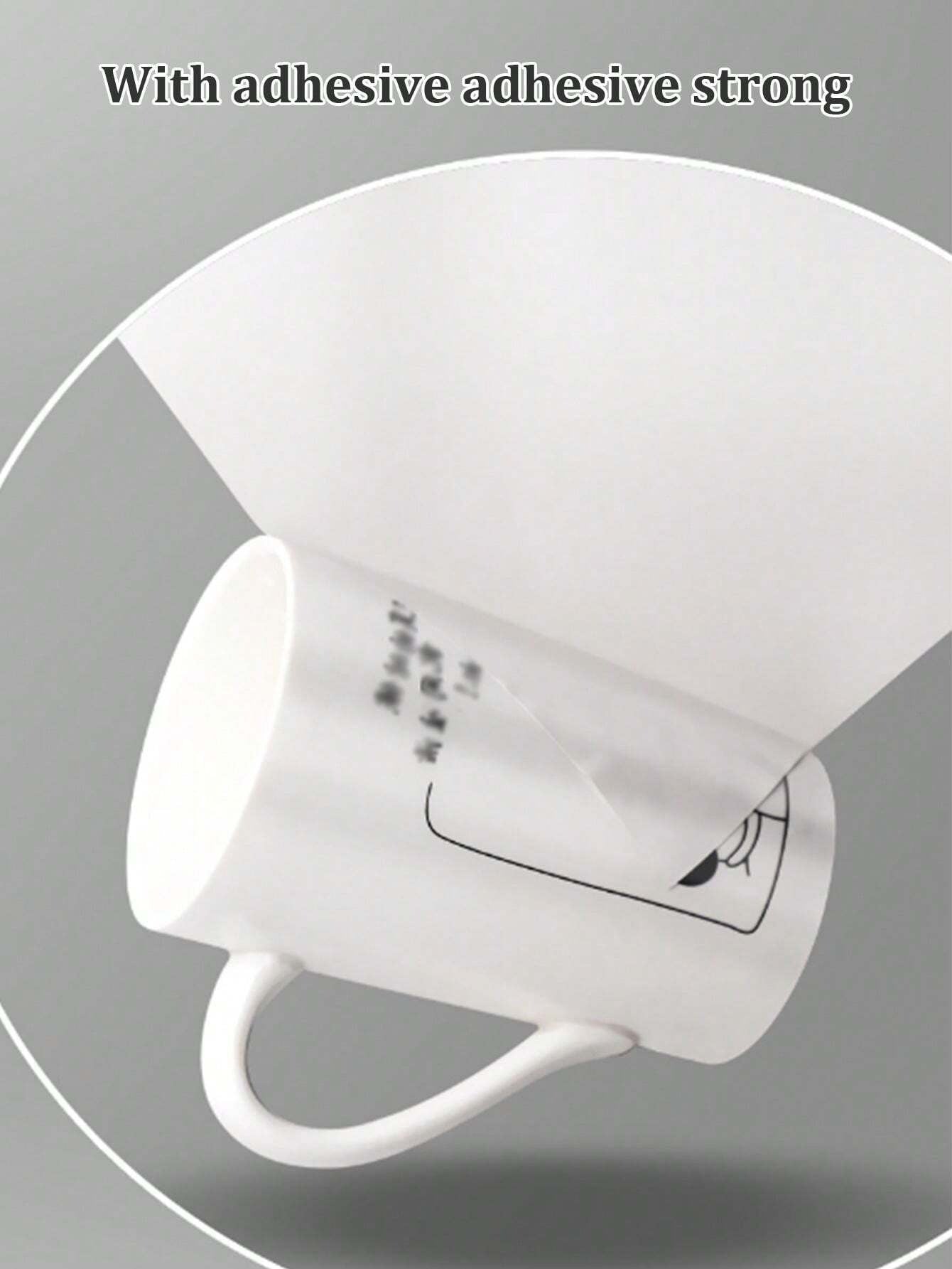 50 fogli di carta adesiva per etichette adesive lucide A4, etichette adesive lucide impermeabili bianche per stampanti laser e a getto d\"inchiostro