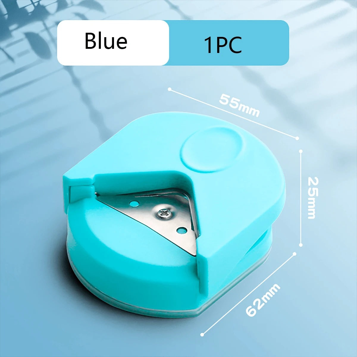 Attrezzo per angoli arrotondati R4, finitura smussata, strumento per rifilare e arrotondare gli angoli di cartone, pellicola plastica, carte, ritorni a scuola, forniture scolastiche