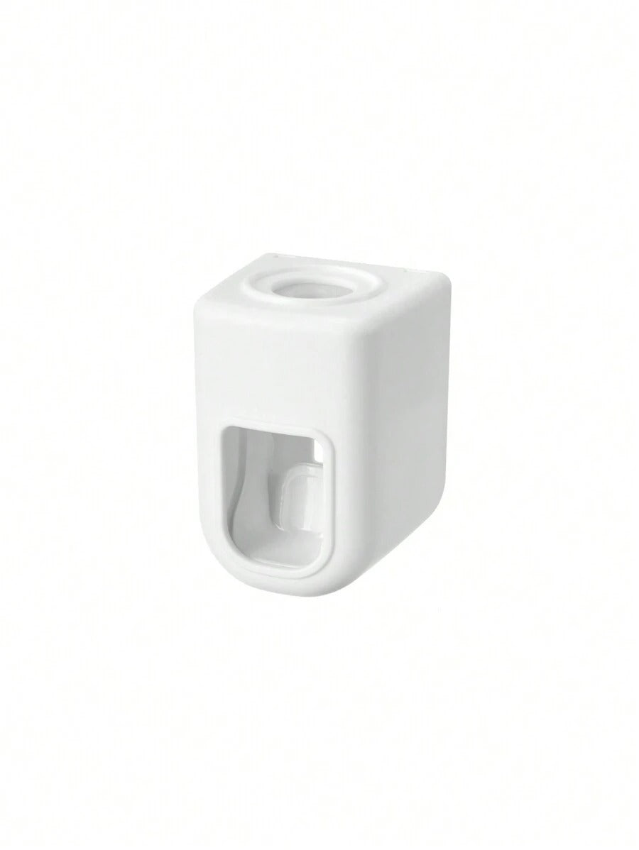 1 Set Porta Spazzolino da Dente da Parete, Con 4/3/2 Tazze Anti-Polvere e Distributore di Dentifricio, Organizer Multifunzionale da Bagno Con Distributore Automatico di Dentifricio e Tazze, Mensola da Bagno Senza Foratura, Set da Bagno di Lusso,