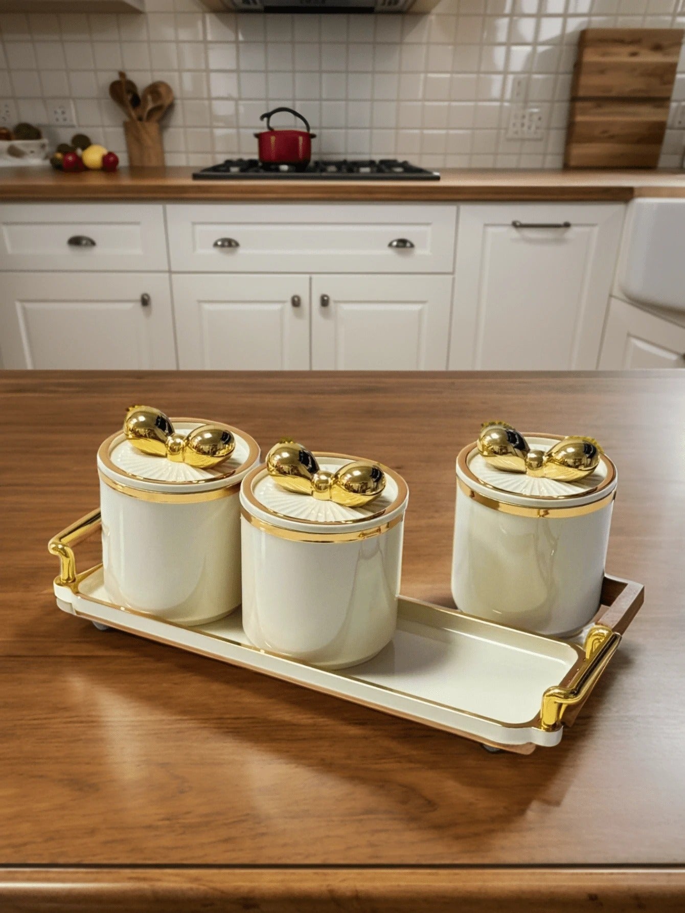 Barattolo multiuso per cucina in plastica