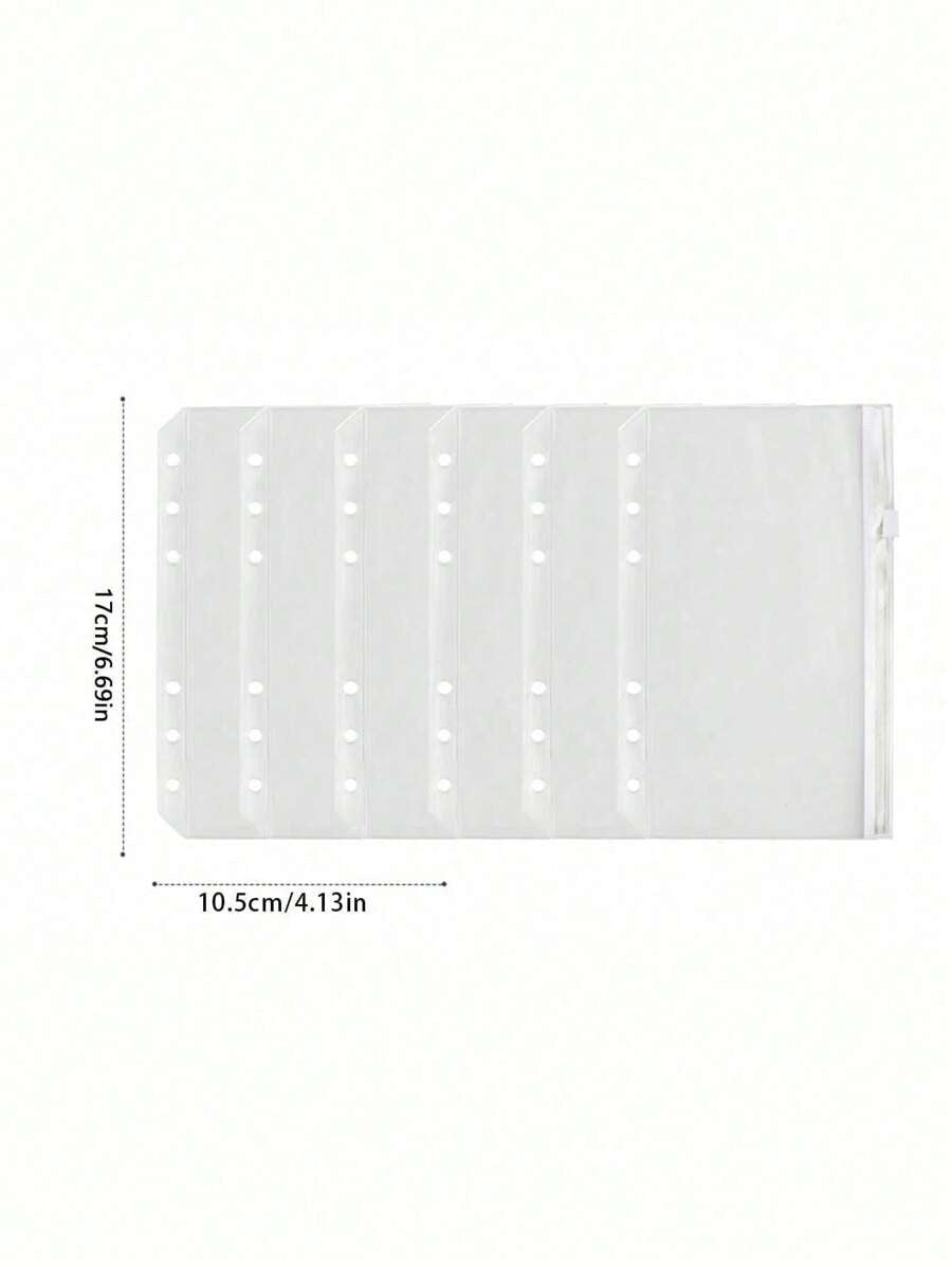 Quaderno Con Raccoglitore A Fogli Mobili Laser A6 + Libretto Dei Conti A Fogli Mobili Con Budget In Contanti