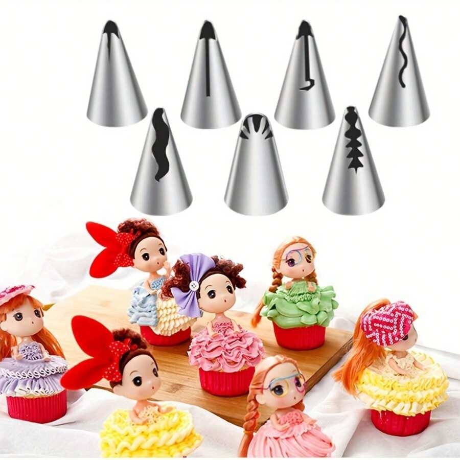 Set da 116 pezzi per decorare torte, include 55 bocchette per sac à poche, 50 sac à poche, 3 spatole per glassa, con scatola di contenimento. Adatto per decorare in modo creativo torte, biscotti.