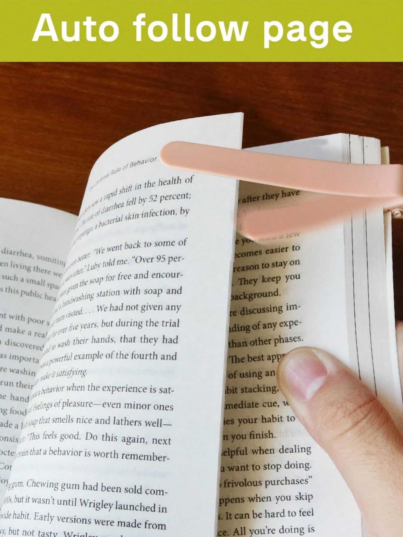 Segnalibro automatico, segnalibri in silicone per lettura donne, uomini, bambini, amanti dei libri, segnalibri carini e unici per lettura, accessori per la lettura, regali per gli appassionati di libri