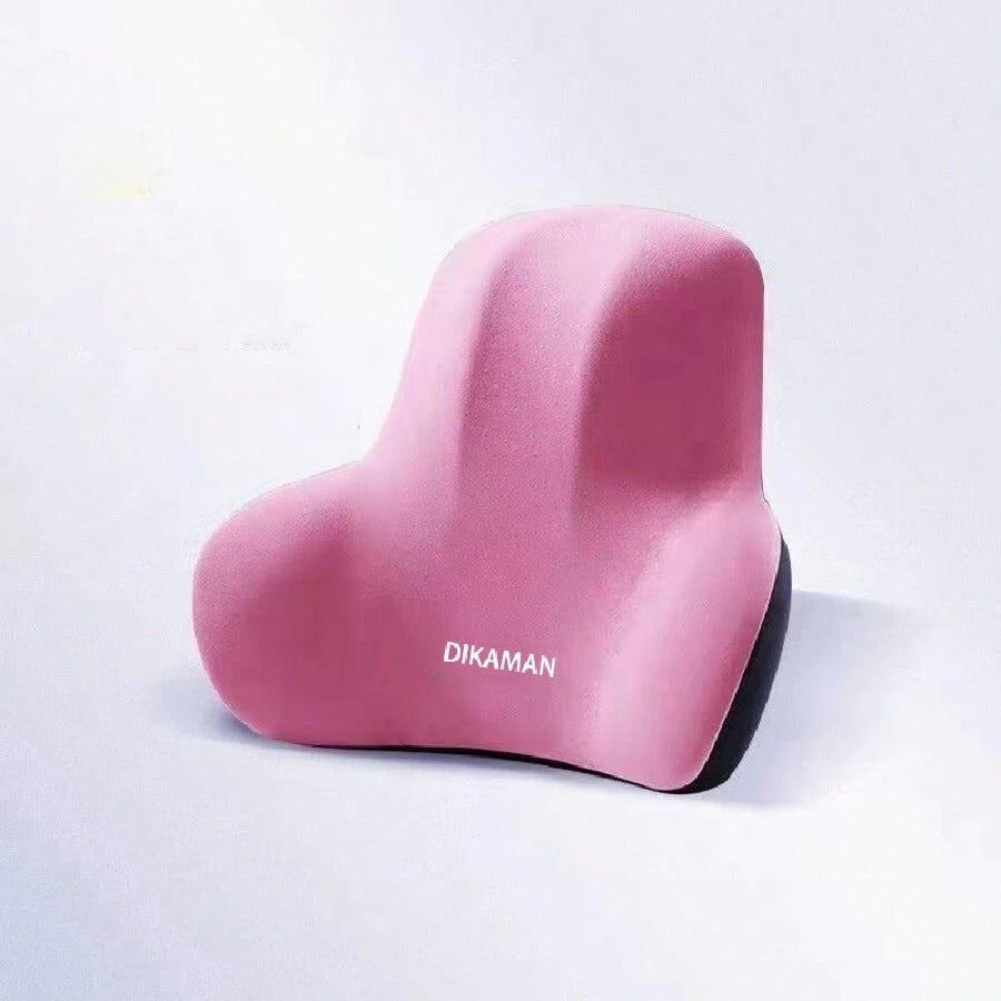 Set di cuscino di supporto lombare ergonomico per sedia da ufficio, schienale e seduta in memory foam, rivestimento in poliestere morbido, design confortevole per il sollievo