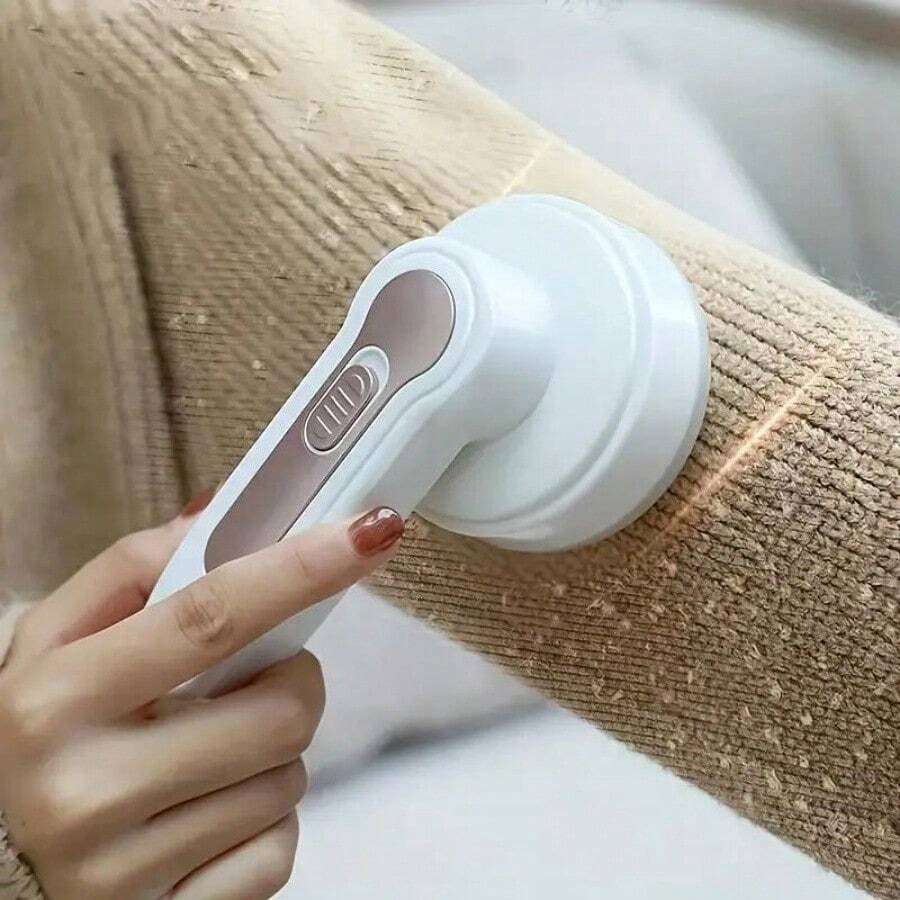 Rasatore elettrico per tessuti, Rasoio di lanugine ricaricabile USB, Trimmer di palline di capelli elettrico, Attrezzo per rimozione di noppa con display LED per vestiti