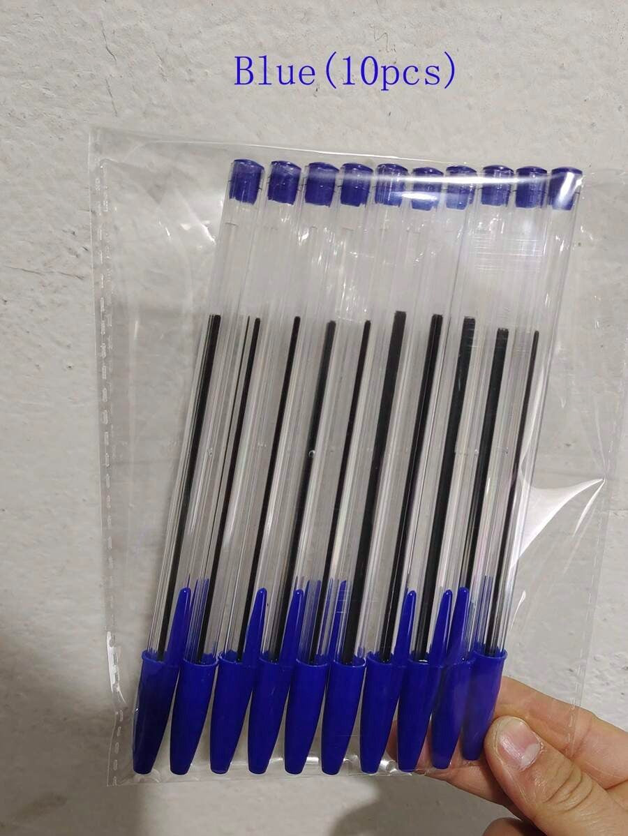 Penne a sfera rosso, nero, blu, penne a sfera a olio per forniture da ufficio, articoli di cartoleria per studenti