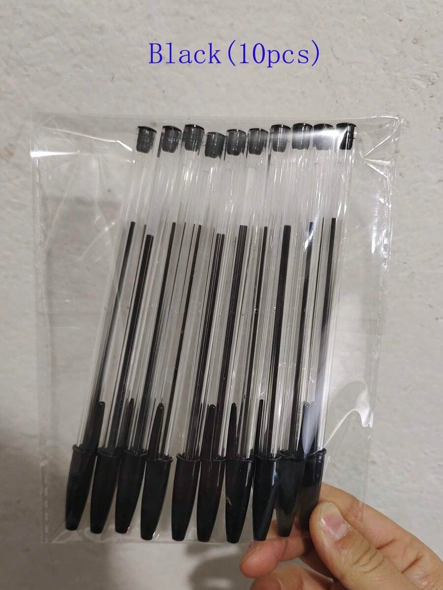 Penne a sfera rosso, nero, blu, penne a sfera a olio per forniture da ufficio, articoli di cartoleria per studenti
