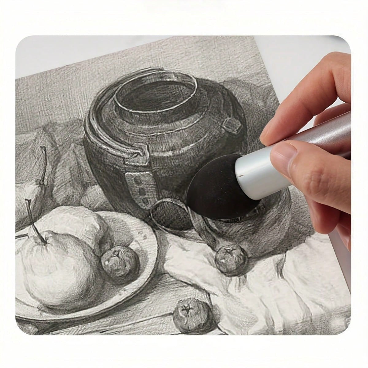 Spugne morbide per sfumature, lavabili, pennelli, strumenti per artisti, professionisti e studenti per disegno, correzione, schiarimento e illuminazione, accessori per il ritorno a scuola