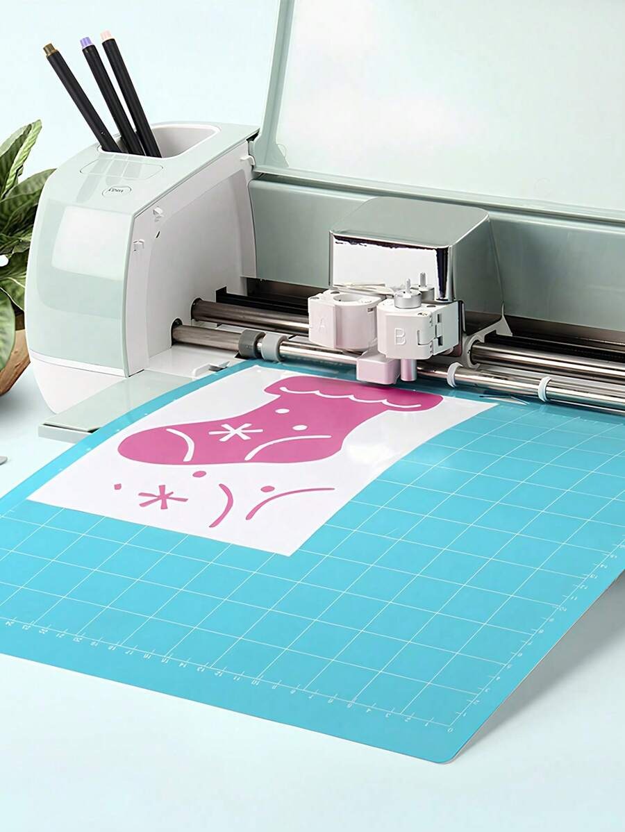 Set premium di 4 tappetini da taglio incisione di 12x12 pollici con 4 viscosità - Tappetini ad alta precisione antiscivolo per incisione laser, taglio vinile e artigianato, con superficie autorigenerante per proteggere i piani di lavoro