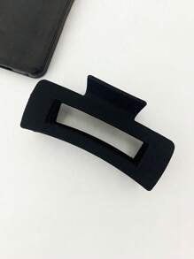 4/1 pezzo Fermagli per capelli quadrati neri per donne, adatti per uso quotidiano, doccia, acconciatura a chignon, feste casual, pendolarismo, vacanze, accessorio di moda minimalista