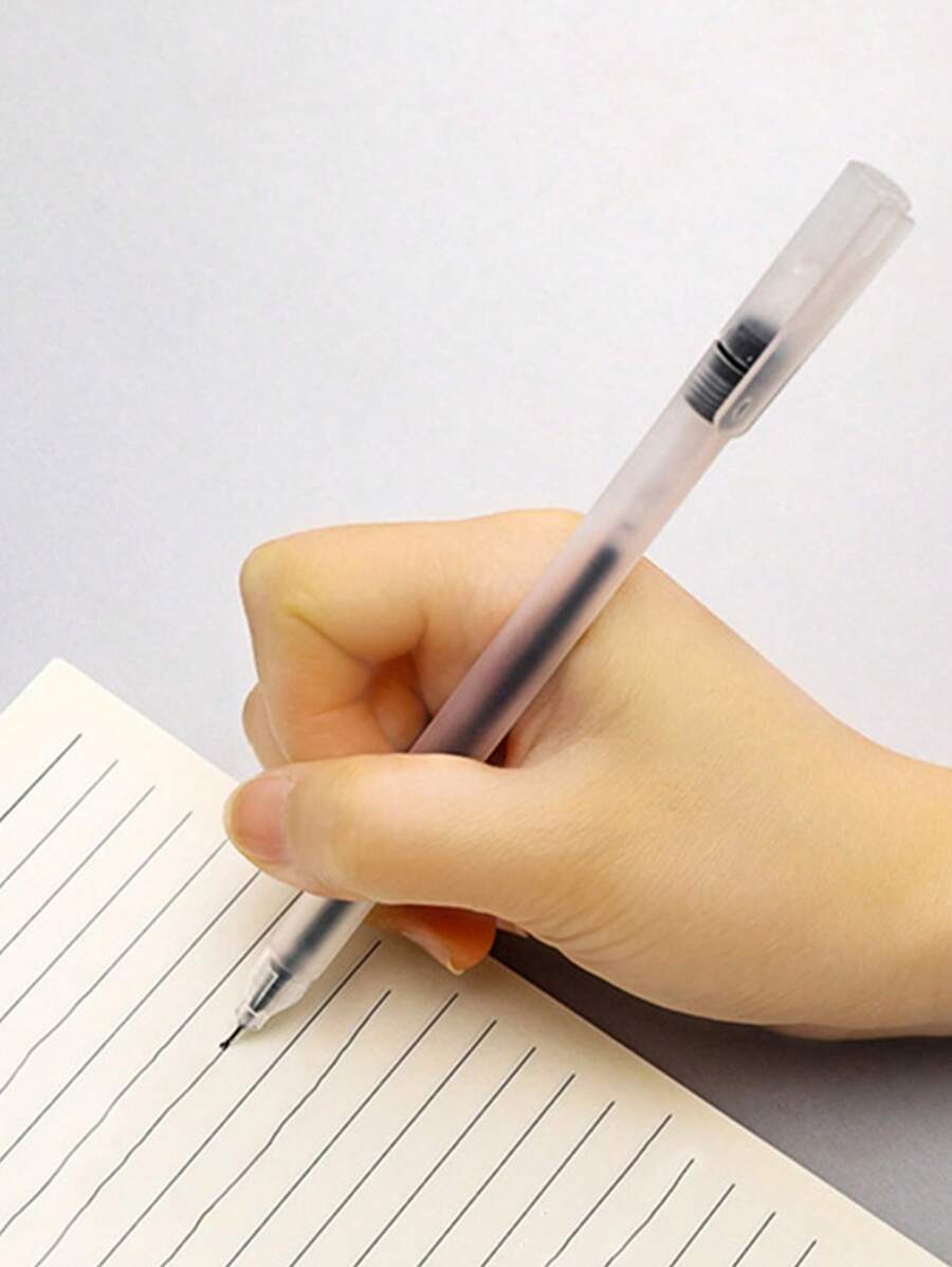 penne a sfera creative con finitura opaca e trasparente, ideali per il ritorno a scuola