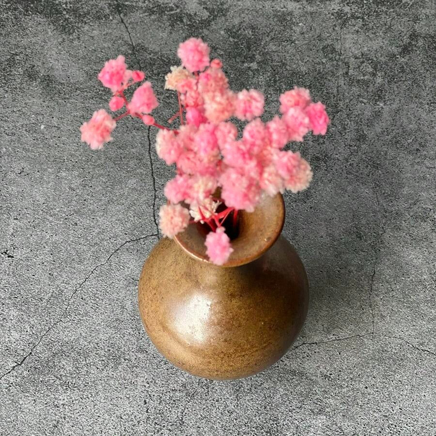 Elegante mazzolino di fiori di gypsophila rosa chiaro essiccati - delicati fiori avorio per riempire vasi, decorazioni per matrimoni, casa, ufficio, feste, giardino, biglietti, bricolage e composizioni floreale