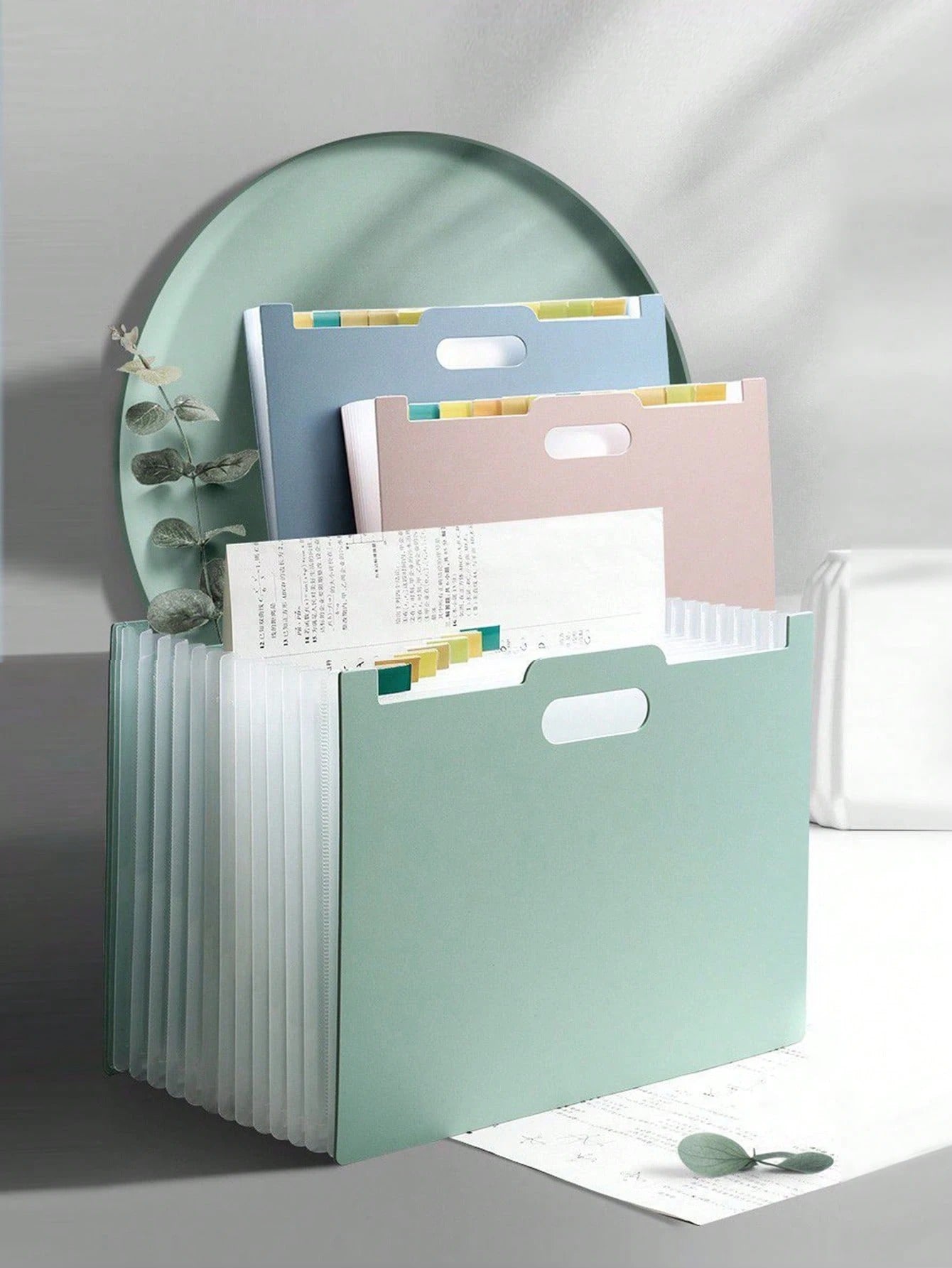 Cartella espandibile formato A4 - 13 tasche, organizer a fisarmonica per documenti, portatile e con impugnatura, multilivello, per studenti, documenti, elaborati, grande capacità, organizer da scrivania