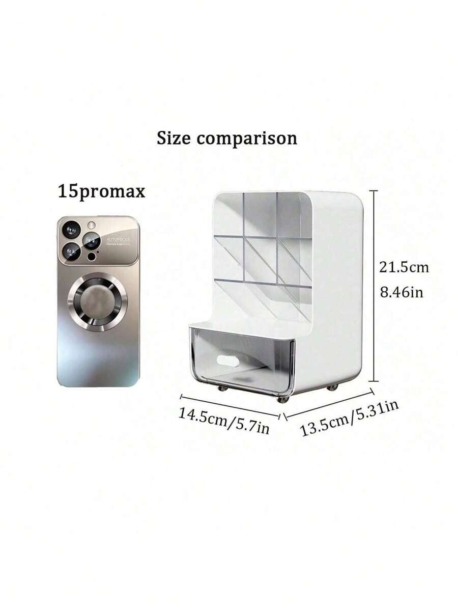 1 pezzo Porta penna leggero e obliquo - Organizer per scrivania multifunzione per ufficio, porta penne ad inserimento obliquo, scatole portaoggetti da scrivania per studenti in camera da letto, dormitorio