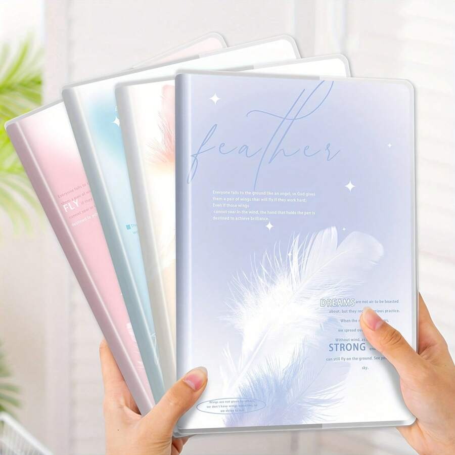 Taccuino con copertina in PP morbida e impermeabile, formato B5, diario semplice e colorato, taccuino con linee orizzontali, blocco note per ufficio, casa, scuola