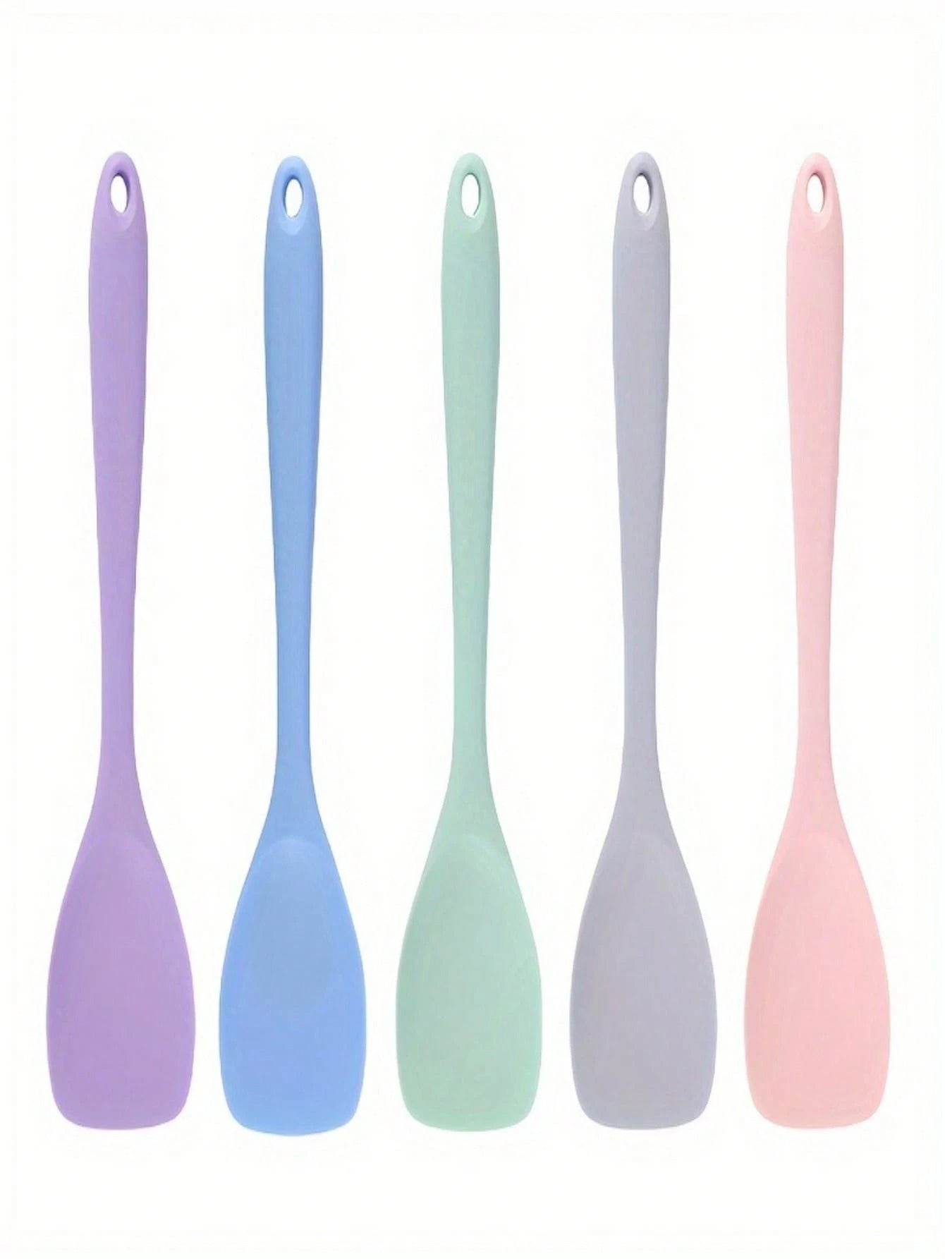 Spatola multifunzionale in silicone - Utensile da cucina antiaderente per cucinare, cuocere, mescolare insalate e impastare - Spatola flessibile e resistente al calore
