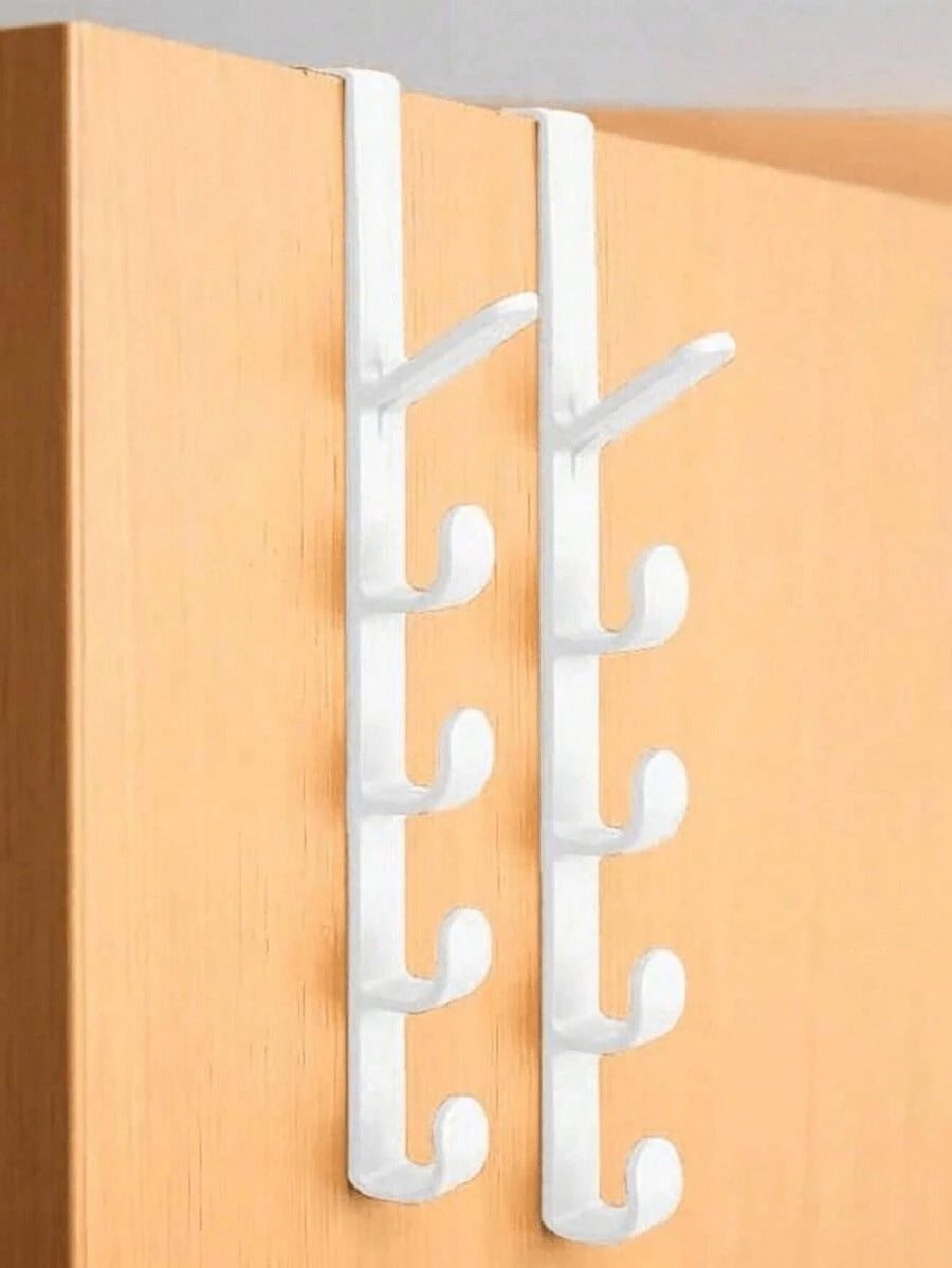 3 Pezzi Appendino da Porta Camera da Letto, Portabiti da Appendere, Gancio in Plastica da Appendere Sopra la Porta per Organizzazione Domestica, Portapacchi per Borse