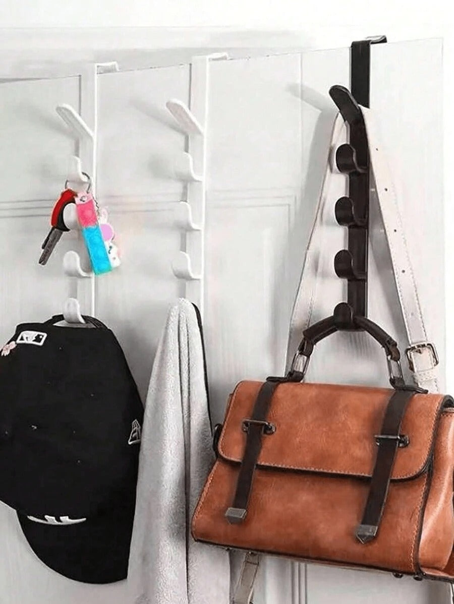3 Pezzi Appendino da Porta Camera da Letto, Portabiti da Appendere, Gancio in Plastica da Appendere Sopra la Porta per Organizzazione Domestica, Portapacchi per Borse