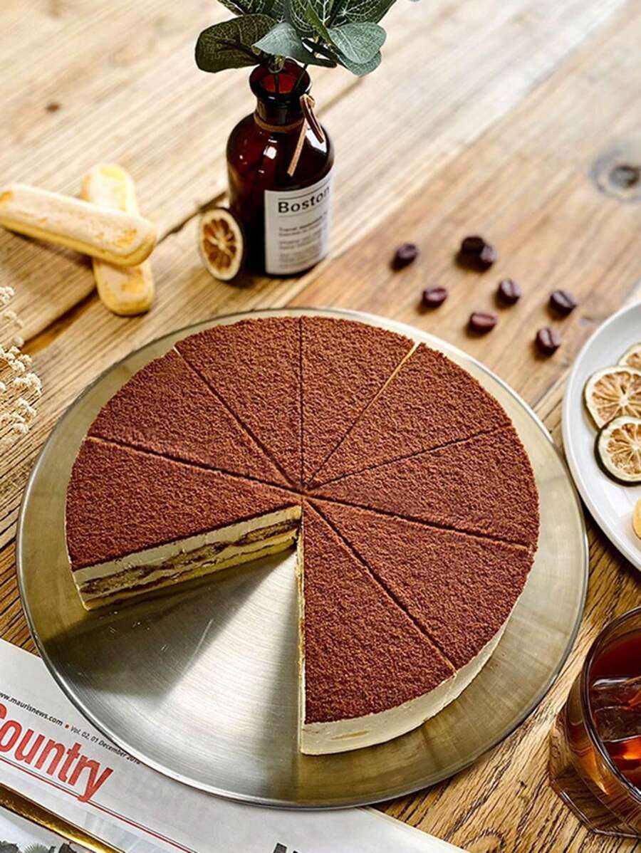 1 pezzo Coltello per dividere la torta, affettatrice rotonda in plastica per torte, strumento da forno per crostate e biscotti