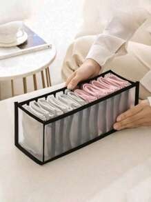 Organizer per scomparti di biancheria intima, scatola portaoggetti per calze e biancheria intima, organizer per cassetti, borsa da viaggio per organizzare gli essenziali, regalo