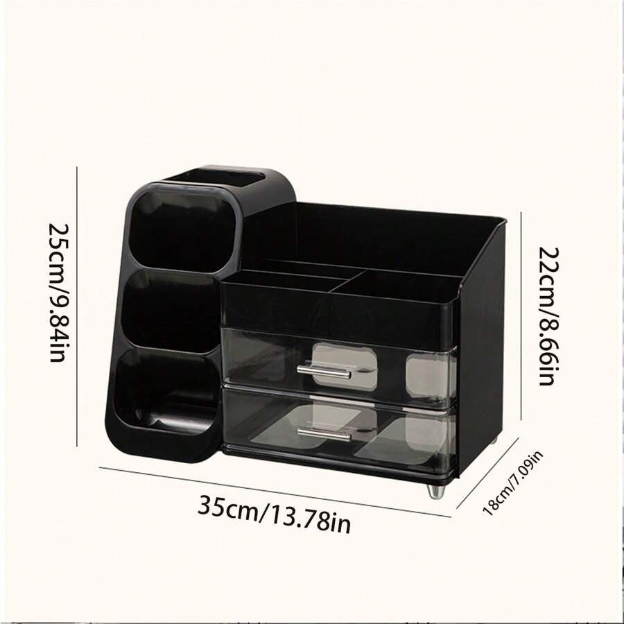 Organizer per il trucco di alta gamma, grande capacità e multifunzionale, scaffale di stoccaggio per rossetti e prodotti per la cura della pelle, scaffale per la conservazione sul comò