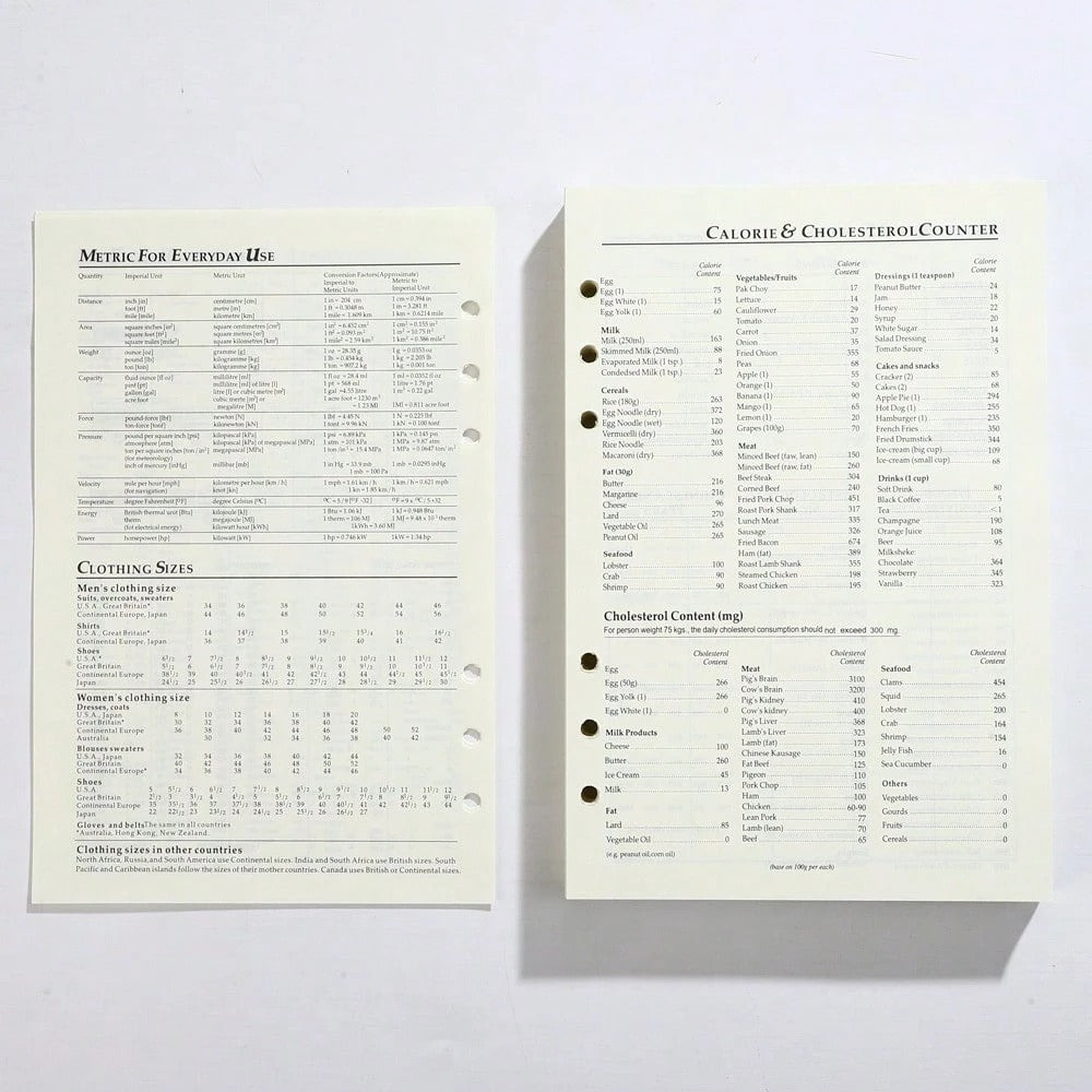 Ricarica per calendario inglese formato A5 2026, 180 fogli/360 pagine, pianificatore giornaliero 365 giorni, per gestione del tempo, adatto per l'anno 2026