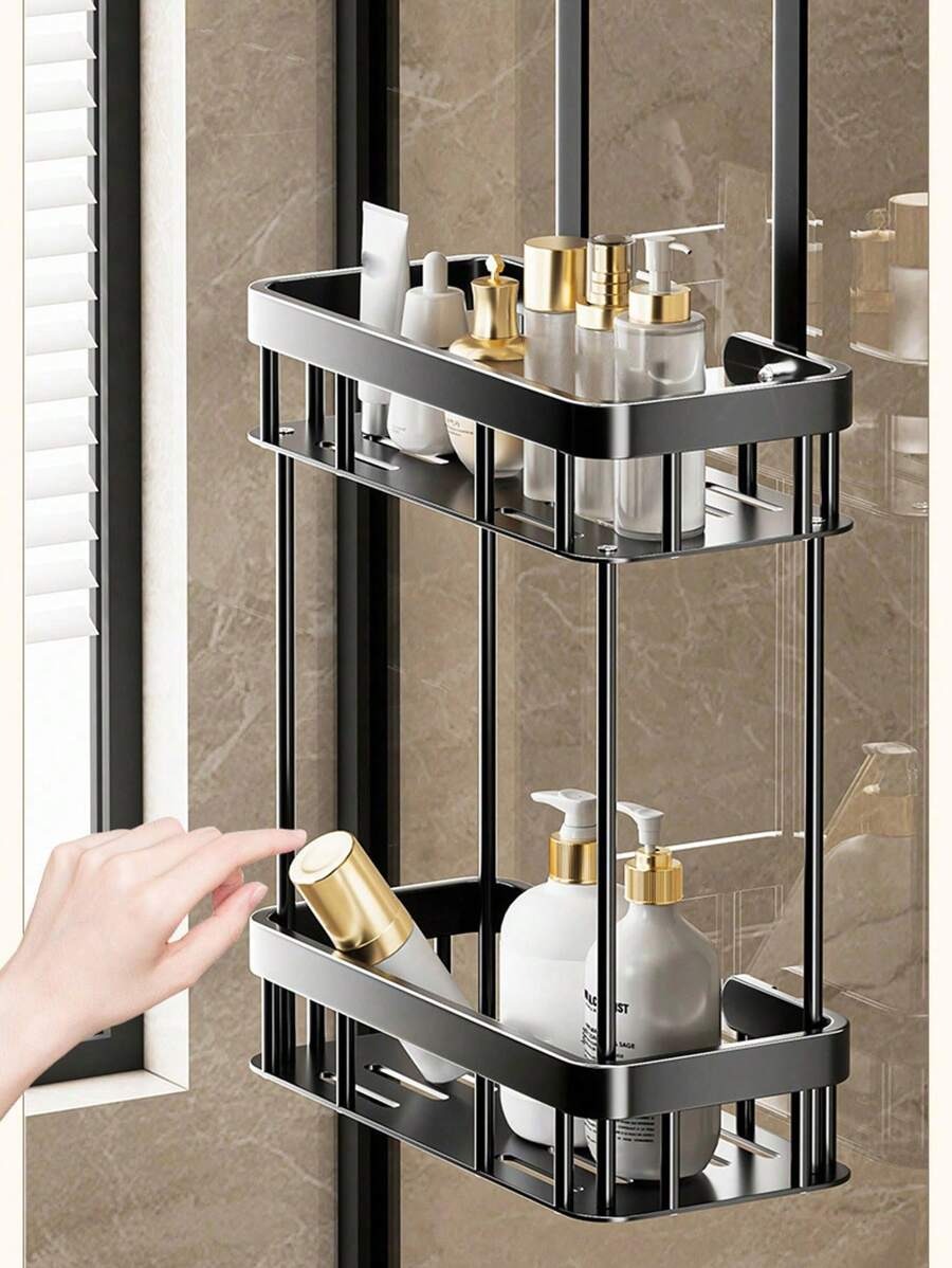 1 pezzo Porta Oggetti da posizionare sulla porta senza foratura, Organizer multifunzionale per camera da letto, cucina, dispensa, bagno e arredamento estivo