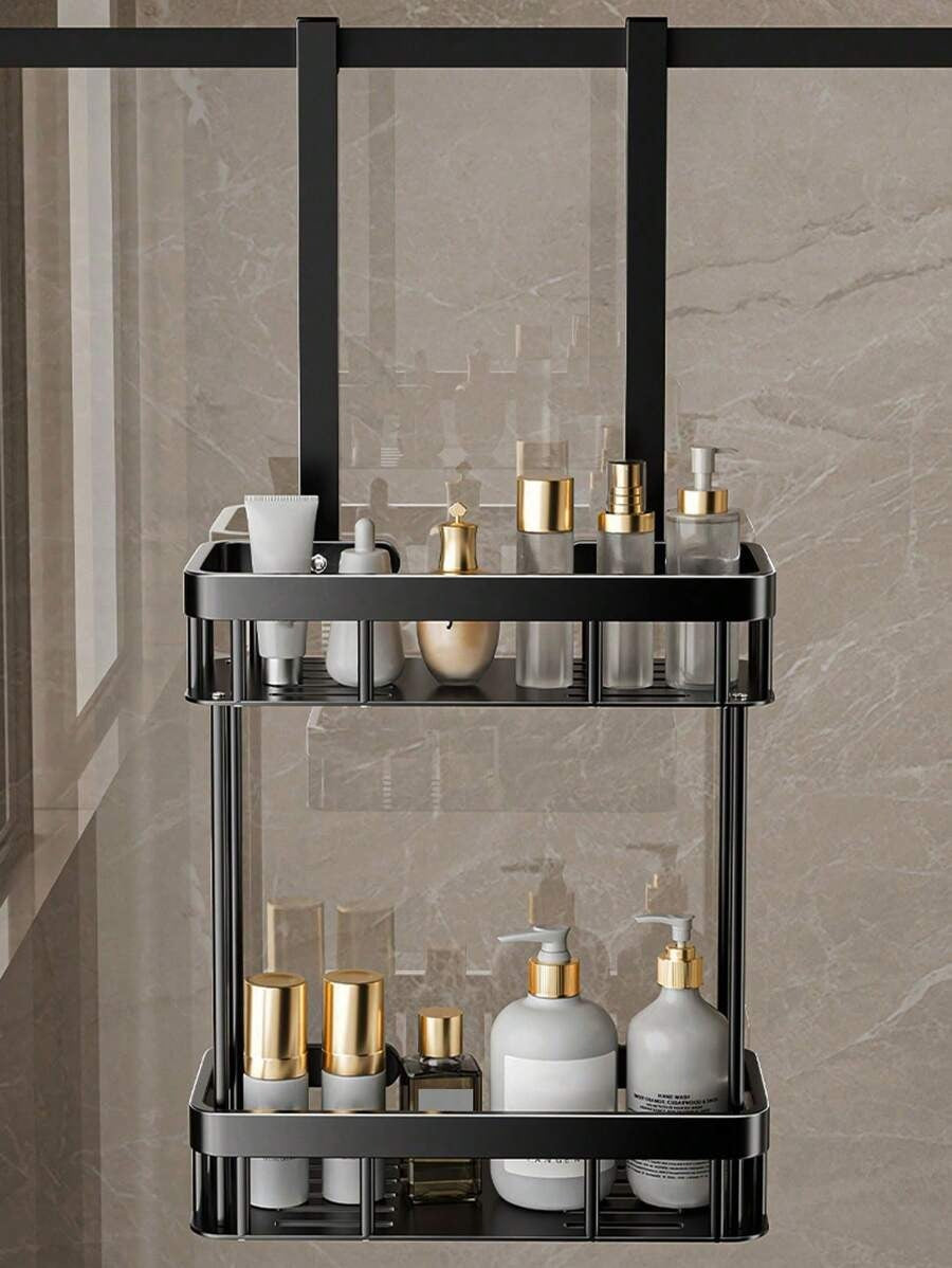 1 pezzo Porta Oggetti da posizionare sulla porta senza foratura, Organizer multifunzionale per camera da letto, cucina, dispensa, bagno e arredamento estivo