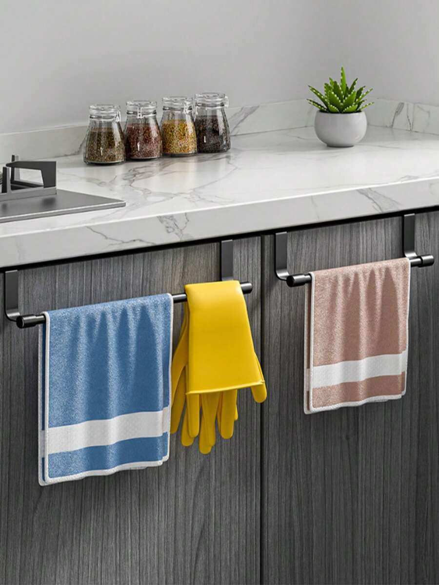 1 pezzo Portasciugamani per mobile da cucina, barra portasciugamani moderna per mobile, portasciugamani da appendere, portasciugamani da parete, portastracci adatto per casa, cucina, bagno
