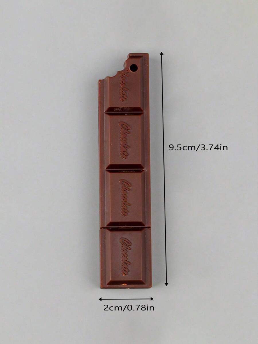 set di cancelleria a tema cioccolato con blocco note, penna a sfera, gomma da cancellare, forniture per il ritorno a scuola