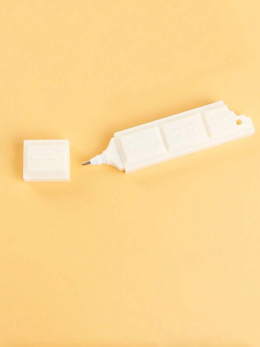 set di cancelleria a tema cioccolato con blocco note, penna a sfera, gomma da cancellare, forniture per il ritorno a scuola