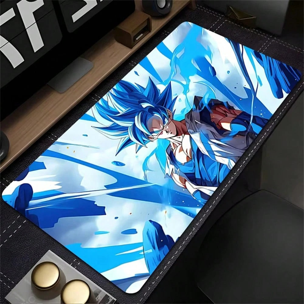 Tappetino per mouse anime giapponese popolare, tappetino da scrivania antiscivolo con cartone animato, accessori per computer, tappetino per mouse da gioco esteso per laptop, preferito dai fan degli anime