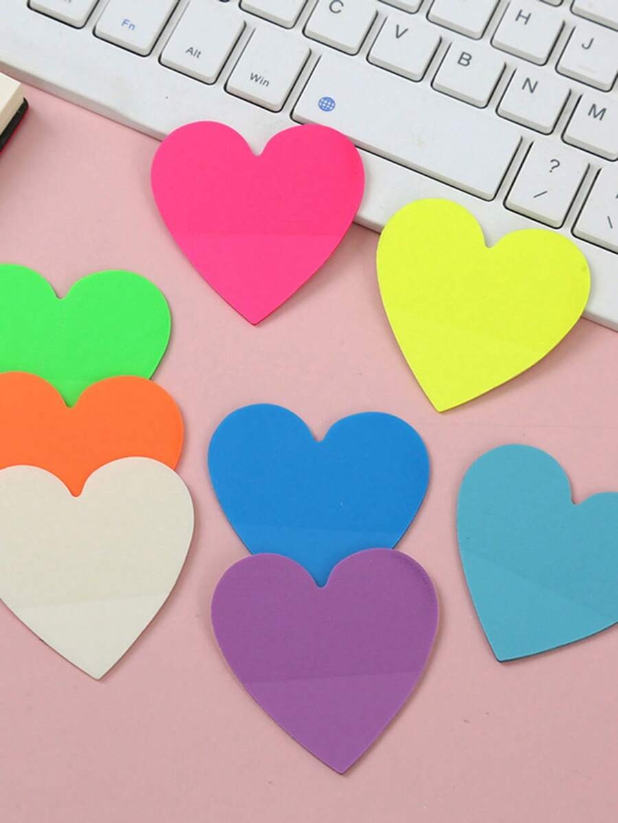 Adesivi rotondi e impermeabili di colore casuale, trasparenti e semi-trasparenti, segnalibri e note adesive per forniture per ufficio e scuola, per il ritorno a scuola