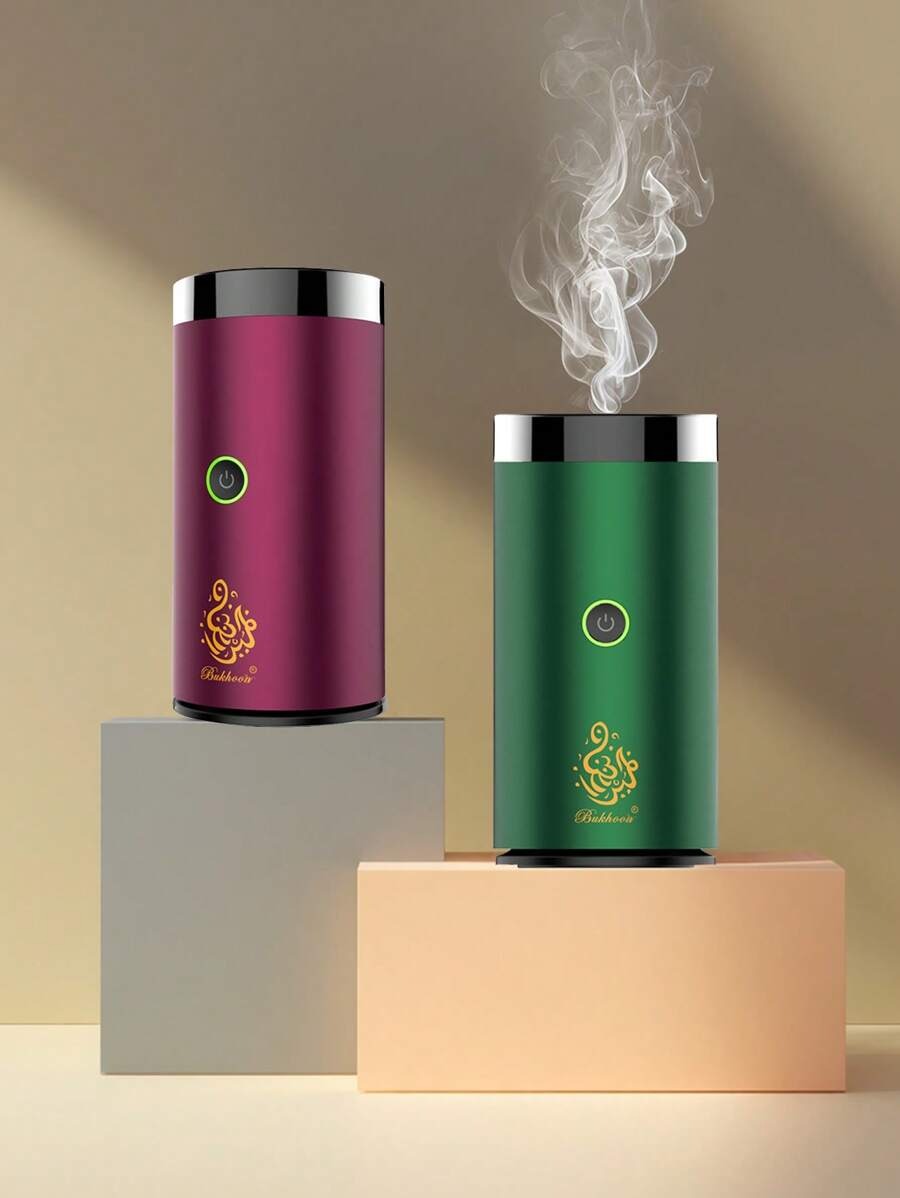 bukhoon Bruciatore di incenso per auto elettronico Bukhoon, macchina per aromaterapia, bruciatore di bakhoor per auto, sport e riposo durante la guida