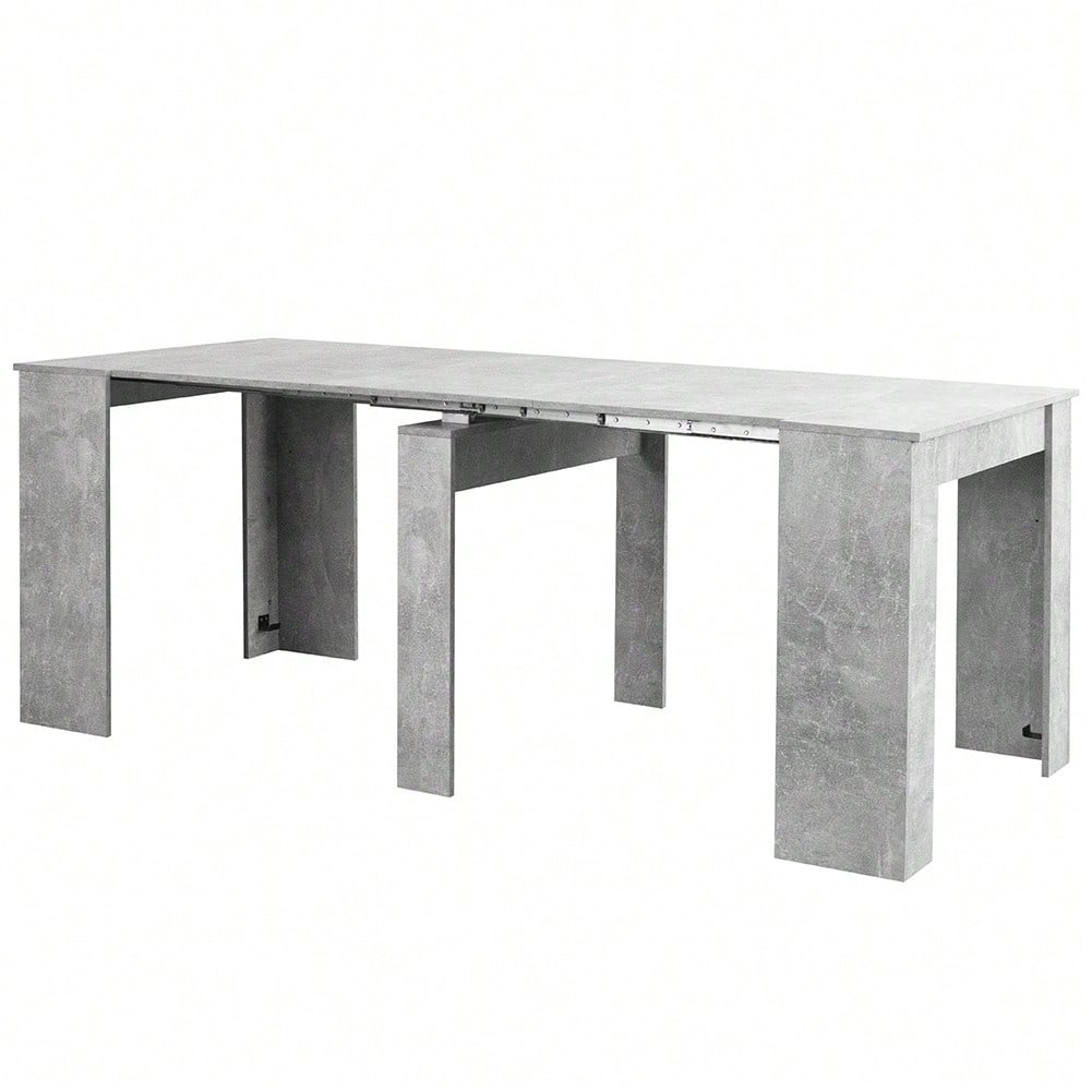 Shally Dogan Tavolo Allungabile per Cucina, Ingresso e Sala da Pranzo, Consolle Salvaspazio Richiudibile da 3 Metri con 5 Pannelli, Design Moderno ed Elegante