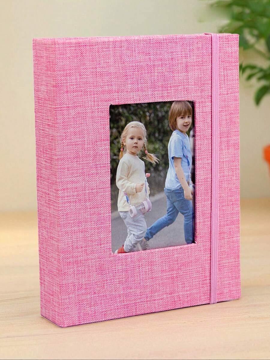 album di inserti di 100 pagine da 6 pollici con superficie in tessuto, per il ritorno a scuola, forniture scolastiche