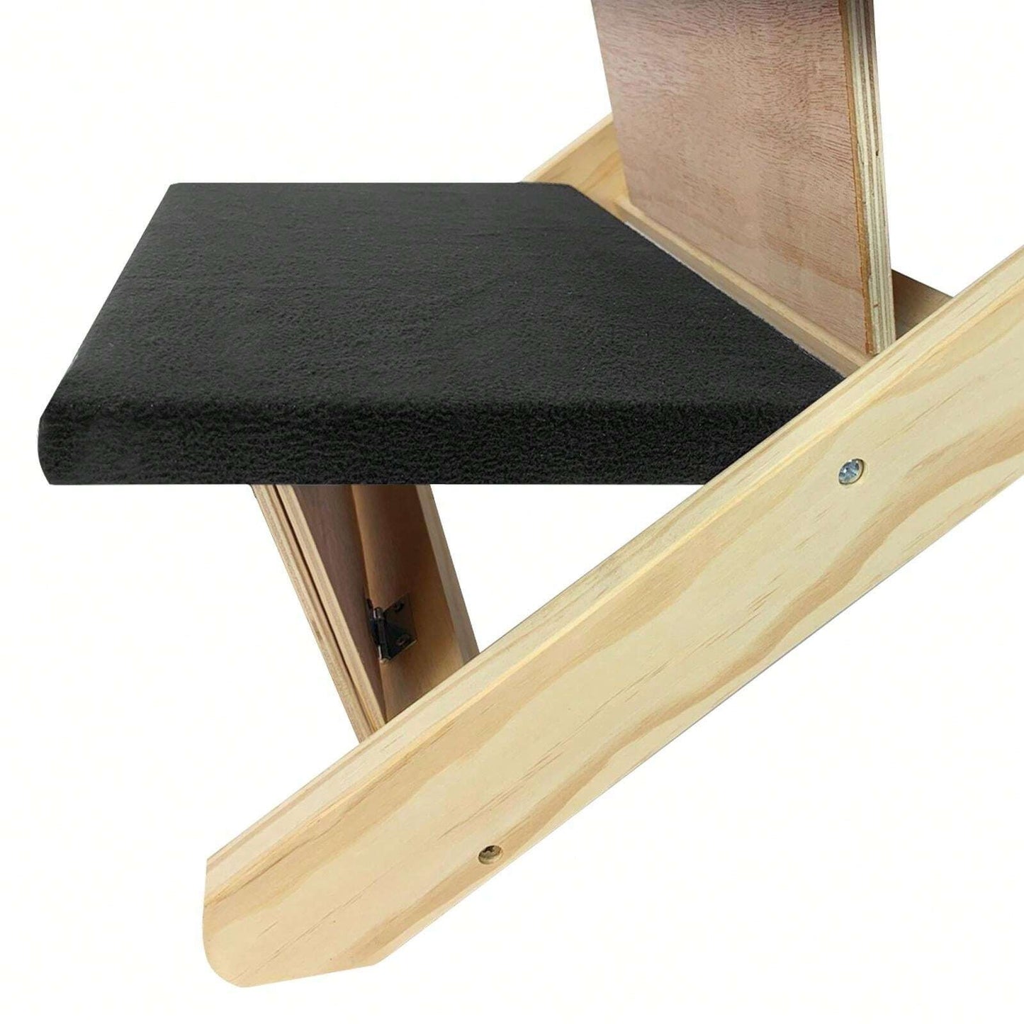 YUENFONG Rampa per cani 2 in 1, scala per animali domestici, scala per cani, pieghevole per gatti, cani grandi e piccoli, scala per animali in legno di pino