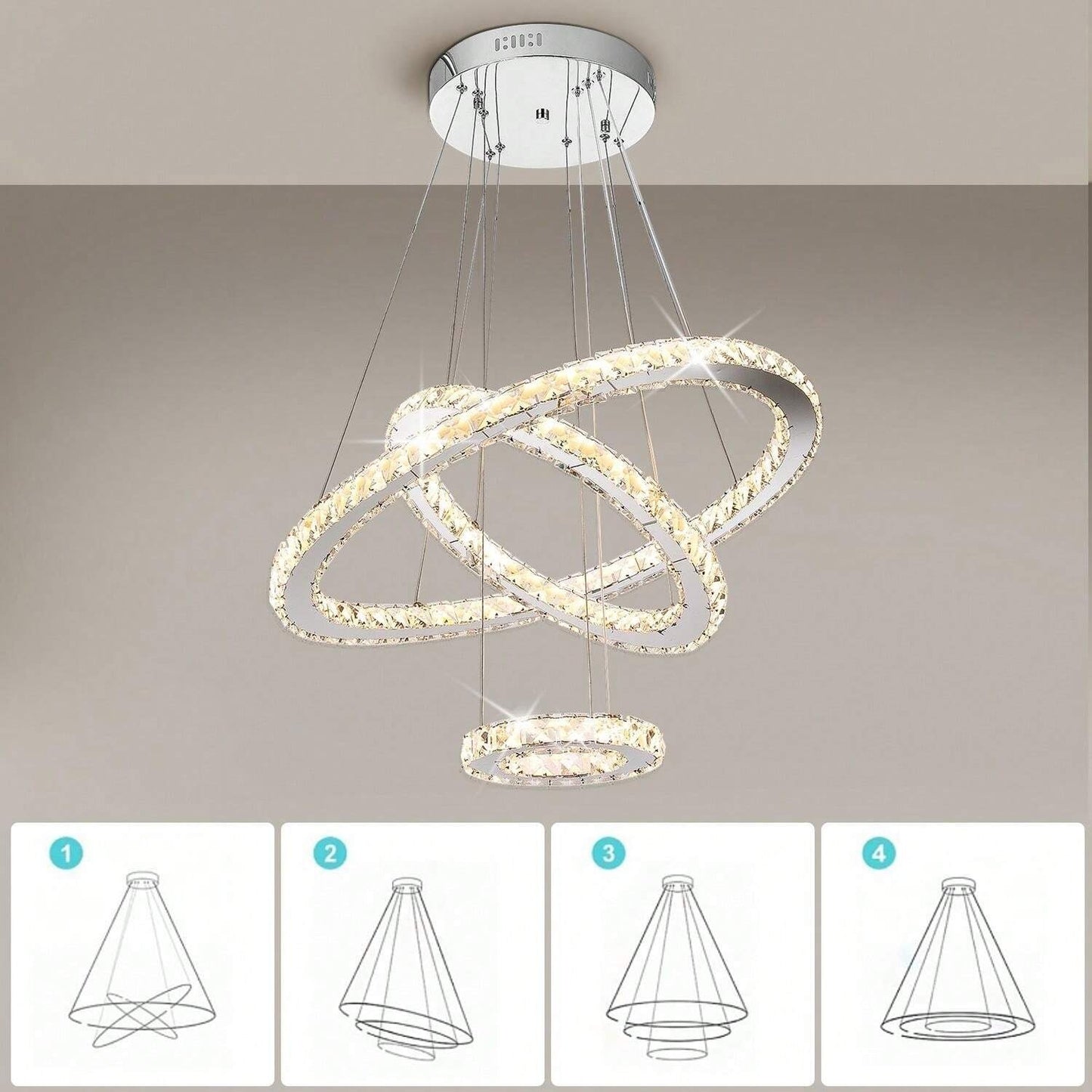 OYAJIA Lampade da soffitto