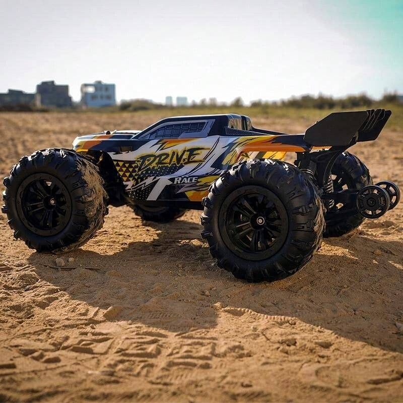 1:16 Scala Automobile da Stunt Telecomandato 4WD con LED, Drift ad Alta Velocità su Terreni Impegnativi, Veicolo RC 4x4 da Fuoristrada, Regalo di Natale