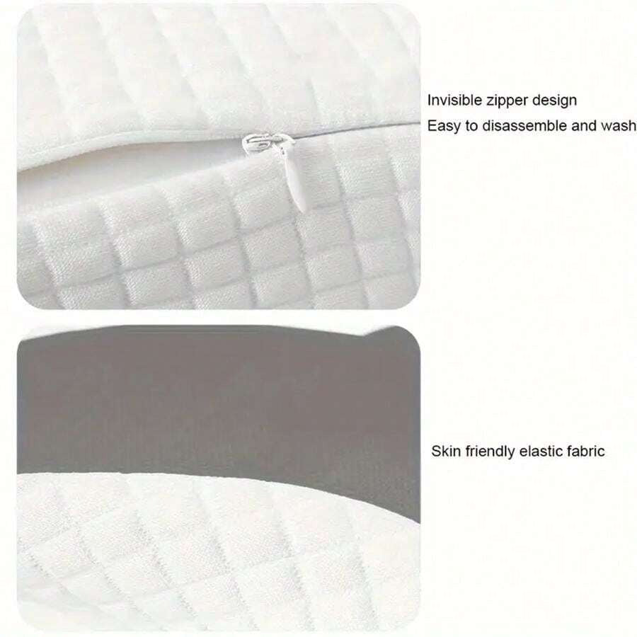 Cuscino per il collo in memory foam ergonomico, design a farfalla per supportare lato, schiena e pancia, cuscino per dormire ergonomico