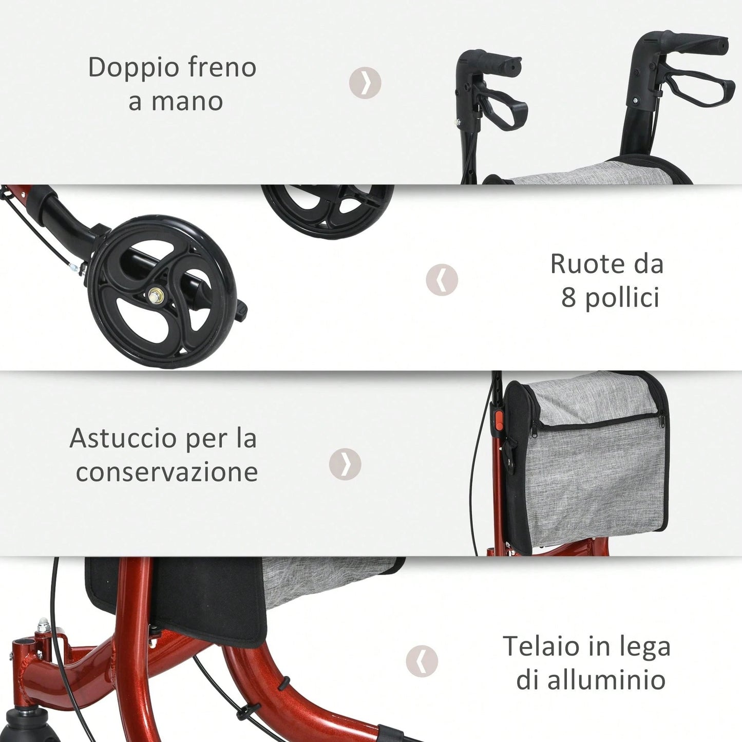 HOMCOM Poltrona Letto Singolo 3 in 1, Poltroncina Reclinabile a 3 Livelli con Rivestimento in Tessuto Effetto Lino e Cuscino, 65.5x104x81 cm, Grigio