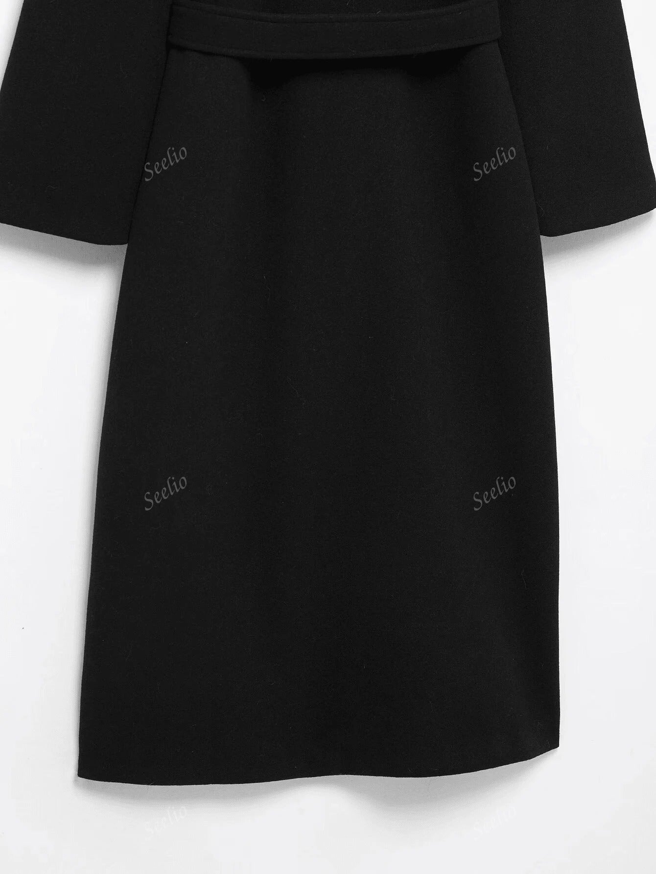 Cappotto antivento classico retrò a doppiopetto da donna, di stile europeo e americano, adatto per autunno/inverno
