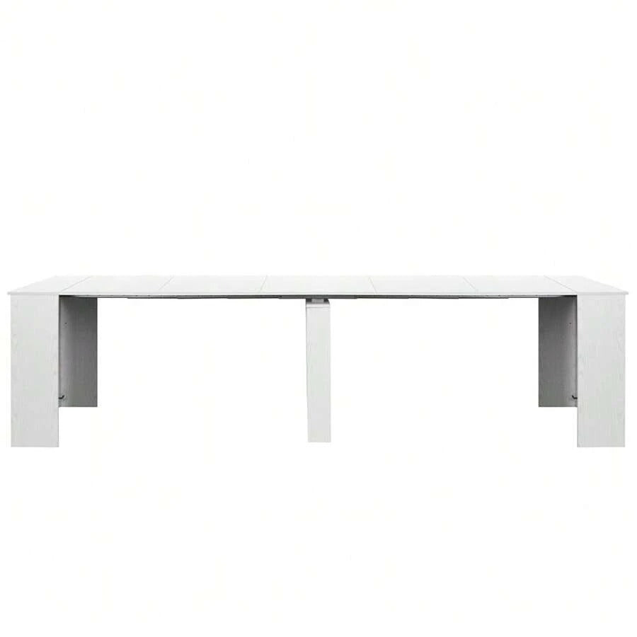 Shally Dogan Tavolo Allungabile per Cucina, Ingresso e Sala da Pranzo, Consolle Salvaspazio Richiudibile da 3 Metri con 5 Pannelli, Design Moderno ed Elegante